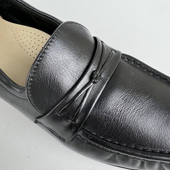 SAS Easier Comfort Shoes Tripad Slip On Loafer Black Leather size 9S Slim - Picture 10 of 16